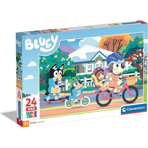 Clementoni - Bluey - Puzzle 24 peças Maxi 