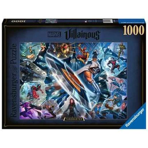 Ravensburger - Puzzle 1000 peças Vilão: Taskmaster, banda desenhada Marvel ㅤ