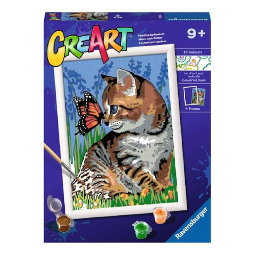 Ravensburger - Gatinho e borboleta CreArt