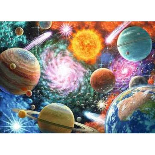 Ravensburger - Puzzle de estrellas y planetas, 100 piezas XXL ㅤ