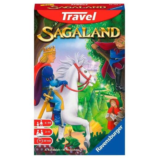 Ravensburger - Sagaland: jogo de tabuleiro para viagem ㅤ