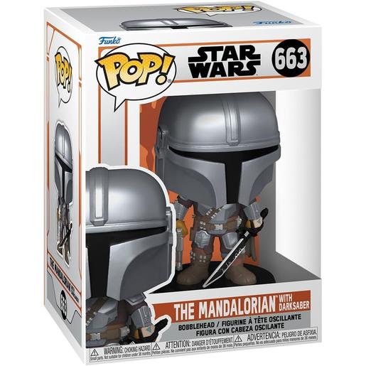 Funko - Mandalorian - Figura Colecionável Star Wars The Mandalorian ㅤ