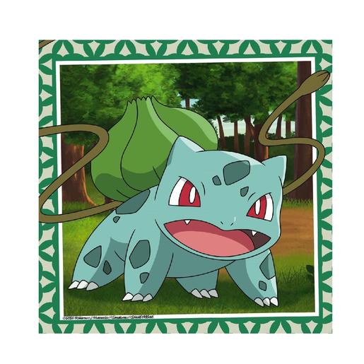 Ravensburger - Pokémon - Pack 3 puzzles 49 piezas