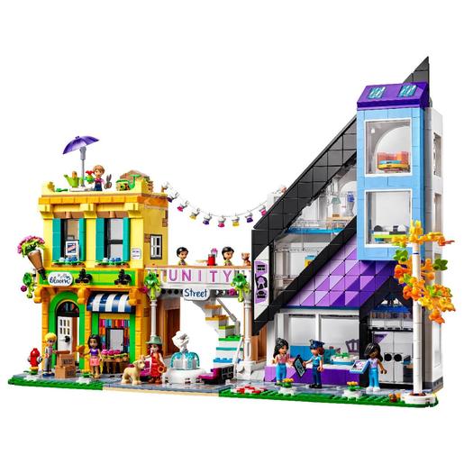 LEGO Friends - Lojas de Flores e Design do Centro da Cidade - 41732