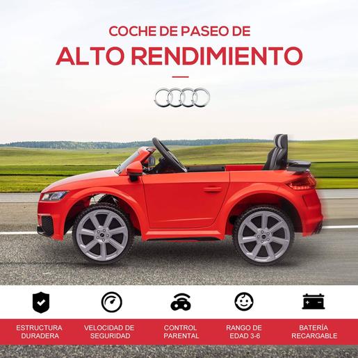 Homcom - Coche Eléctrico Infantil Audi TT HomCom