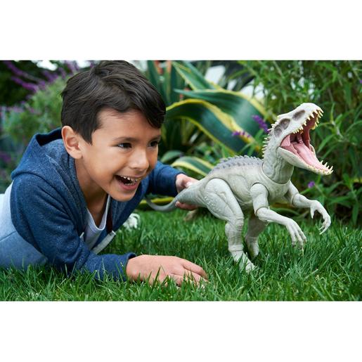 Mattel - Jurassic World - Indominus Rex camufla y conquista, figura de juguete Jurassic World ㅤ