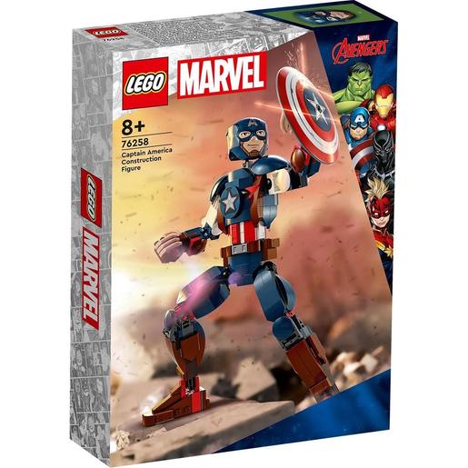 LEGO Super-heróis - Figura de construção Capitão América - 76258