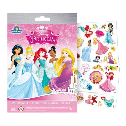 Disney - Princesas Disney - Conjunto 25 tatuagens