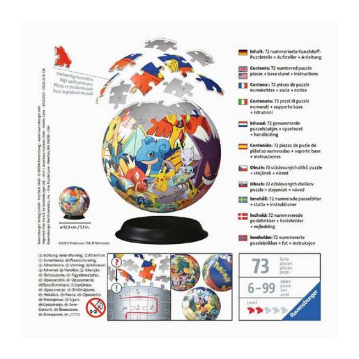 Ravensburger - Pokemon - Puzzle 3D - Ball