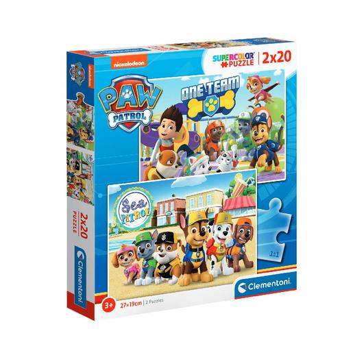 Patrulha Pata - Pack puzzles 2x20 peças