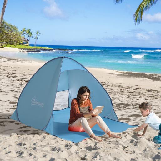 Outsunny - Tenda Pop Up praia Azul