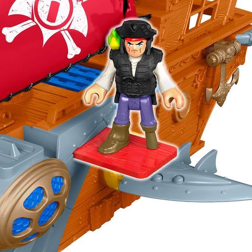 Fisher Price - Imaginext - Barco Pirata Tiburón