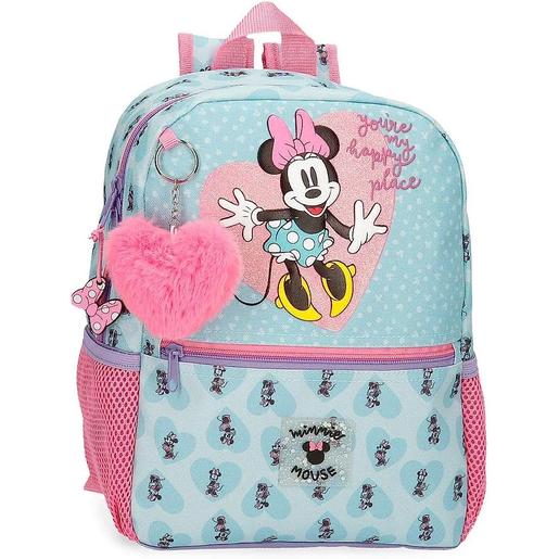 Disney - Mochila Escolar My Happy Place 25x32x12 cm Poliéster