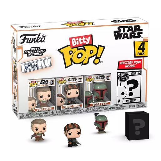 Funko Bitty POP! - Pack 4 figuras The Mandalorian - Marshal