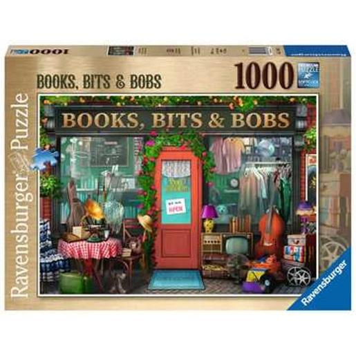 Ravensburger - Puzzle de livros, música e fantasia, 1000 peças, cidade ㅤ