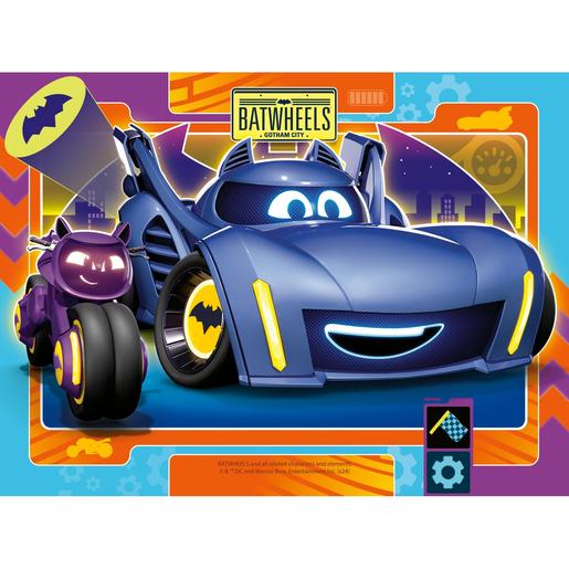 Ravensburger - Batman - Batwheels Puzzle 4 em 1 Caixa ㅤ