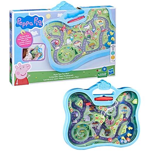 Hasbro - Porquinha Peppa - Town Tour Maze jogo ㅤ