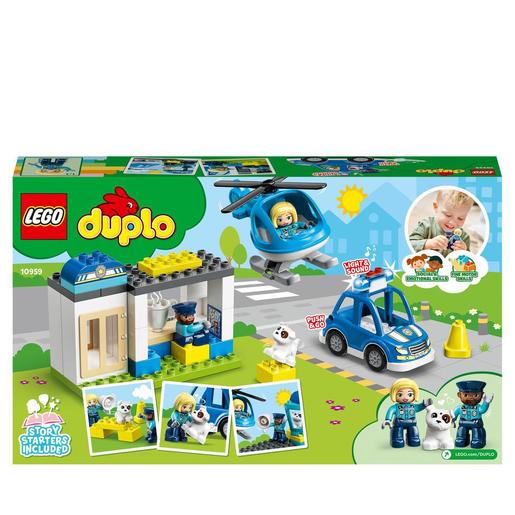 LEGO Duplo - Esquadra da polícia e helicóptero - 10959