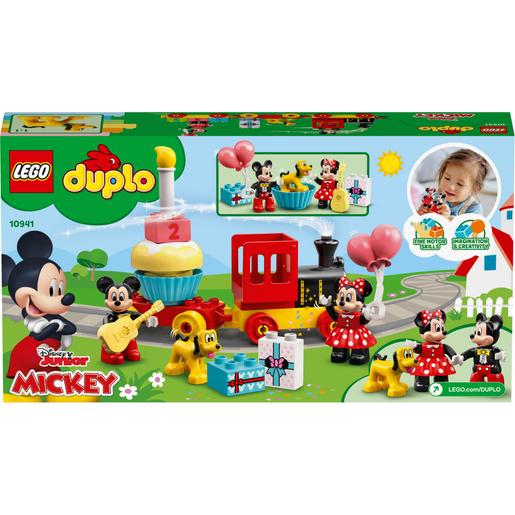 LEGO DUPLO Disney - Comboio de aniversário de Mickey e Minnie 10941