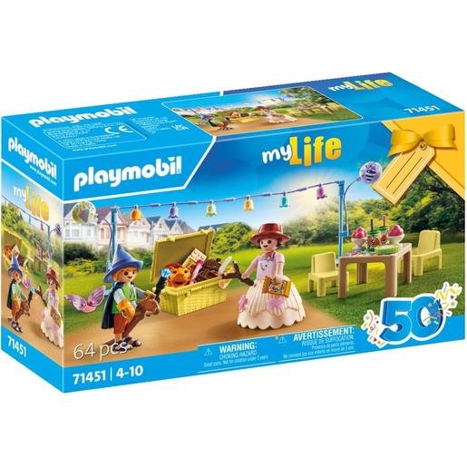 Playmobil - Brinquedo Festa de Mascarados com Acessórios ㅤ