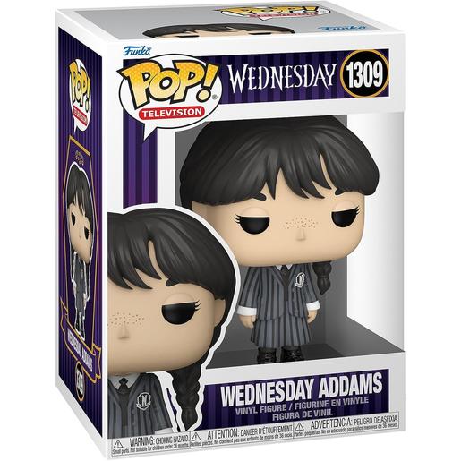 Funko - Figura de vinil colectável Wednesday Addams para fãs de TV ㅤ