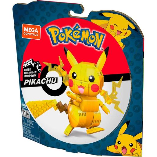 Mattel - Pokemon - Mega Construx Pokémon Pikachu conjunto de construção de figura ㅤ