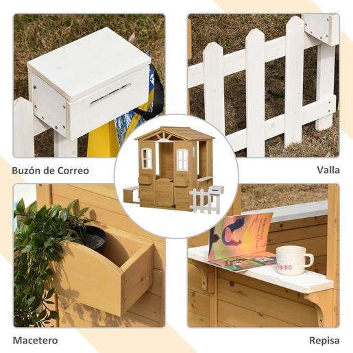 Outsunny - Casita infantil de exterior