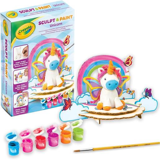 Crayola - Set Crayola Paint & Sculpt Unicorn ㅤ