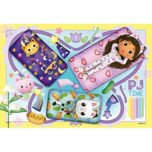 Ravensburger - Puzzle infantil colección Gabby's Dollhouse, 2 x 12 piezas ㅤ