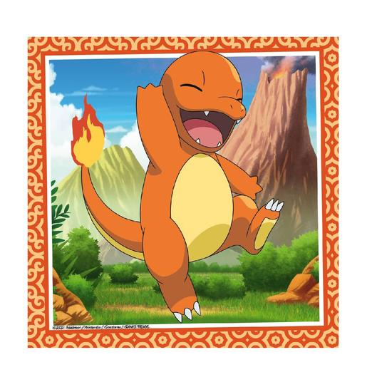 Ravensburger - Pokémon - Pack 3 puzzles 49 piezas