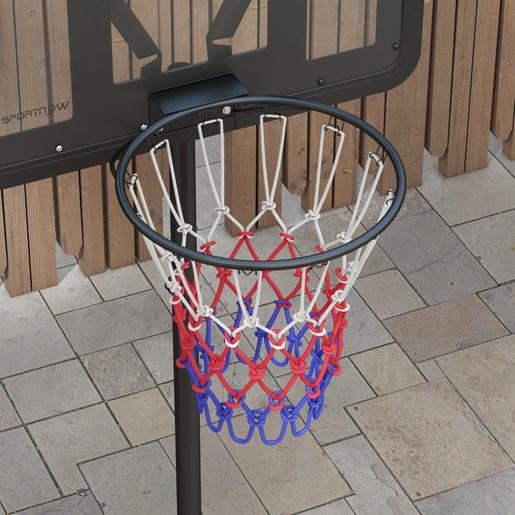 Outsunny - Cesta de basquete ajustável com base preenchível