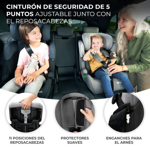 Kinderkraft - Cadeira de auto Comfort Up i-Size (76-150 cm) Preto