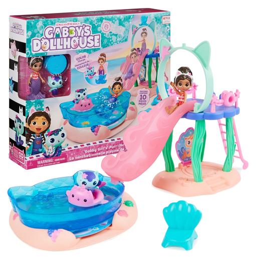 Conjunto de jogo Piscina mágica com figuras e acessórios