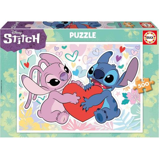 Educa Borras - Puzzle 500 Disney Stitch ㅤ