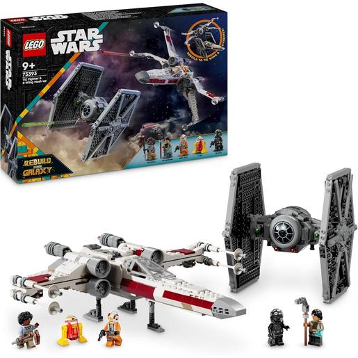 LEGO - Star Wars - TIE Fighter e X-Wing Fundidos 75393