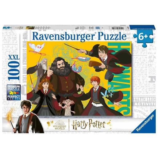 Ravensburger - Harry Potter - Puzzle XXL de 100 piezas, estilo Harry Potter ㅤ