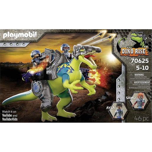 Playmobil - Dino Rise Spinossauro: Duplo poder de defesa - 70625