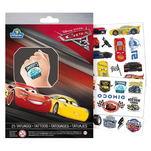 Disney - Cars - Conjunto 25 tatuagens