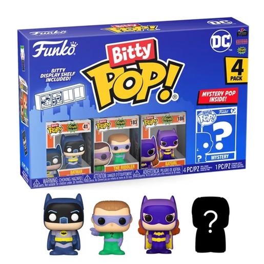 Batman - Pack 4 figuras Funko Bitty POP - Batman Adam West