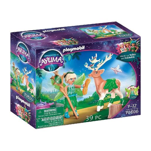 Playmobil - Adventures of Ayuma - Forest Fairy com animal de Alma - 70806