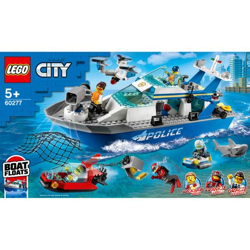 LEGO City - Barco patrulla de policía - 60277