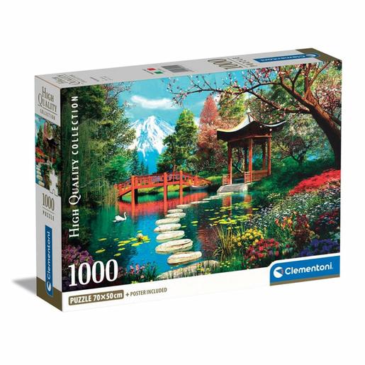 Clementoni Puzzle de 1000 Peças Jardins do Fuji ㅤ