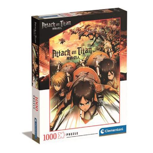 Clementoni - Puzzle 1000 peças Attack on Titan