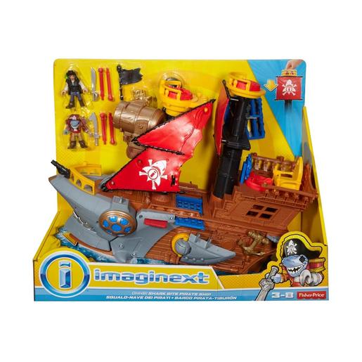 Fisher Price - Imaginext - Barco Pirata Tiburón