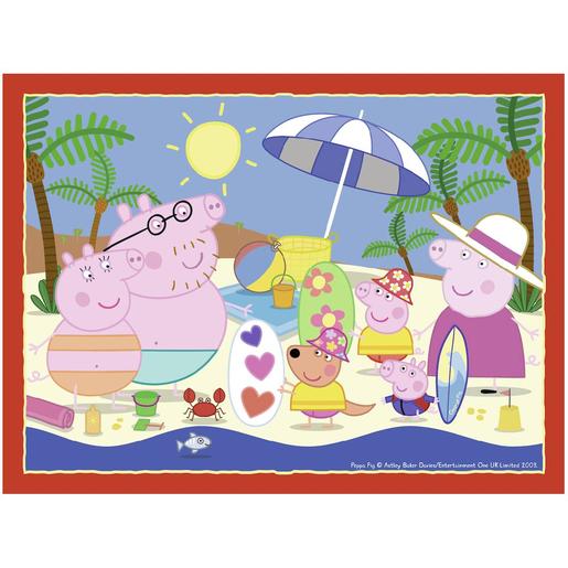 Ravensburger - Peppa Pig - Pack 4 puzzles