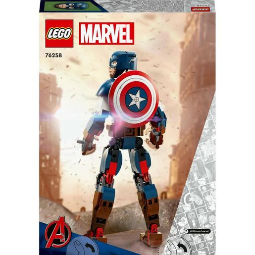 LEGO Super-heróis - Figura de construção Capitão América - 76258