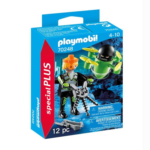 Playmobil - Agente com Drone 70248