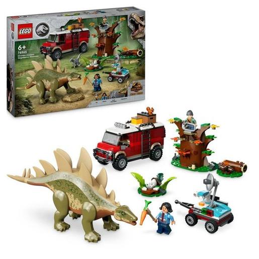 LEGO - Jurassic World - Missões dinossauro descoberta do Stegosaurus 76965