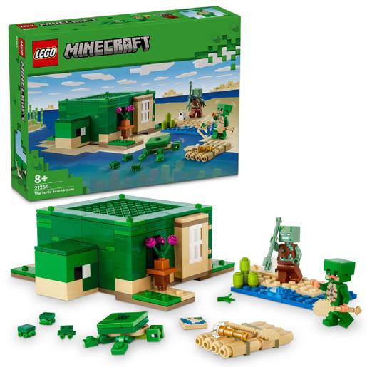 LEGO Minecraft - A Casa-Tartaruga da Praia - 21254