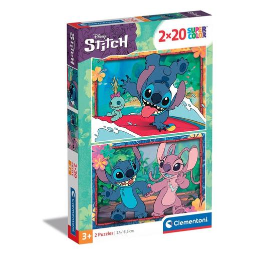 Clementoni Puzzle 2x20 Disney Stitch ㅤ